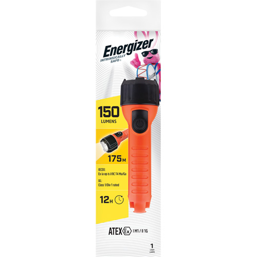Intrinsically Safe&reg; Handheld Flashlight, LED, 150 Lumens, AA Batteries Infinity Industrial Services Inc.