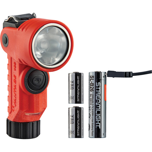 Lame de poche &agrave; alimentation multiple &agrave; angle droit pour casque Vantage 180 X, DEL, Piles Rechargeable/CR123A, Polym&egrave;re de nylon Infinity Industrial Services Inc.