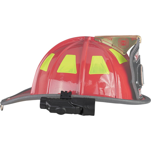 Vantage&reg; 180 X Multi-Fuel Helmet/Right Angle Flashlight, LED, Rechargeable/CR123A Batteries, Nylon Polymer Infinity Industrial Services Inc.