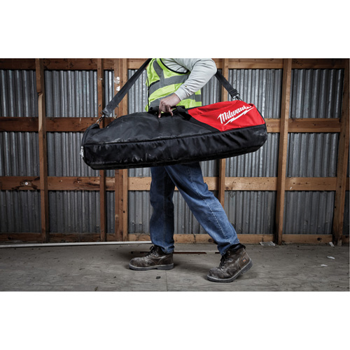 Sac de transport pour tour d'&eacute;clairage M18 Rocket, Nylon balistique, 1 pochettes, Noir/Rouge Infinity Industrial Services Inc.