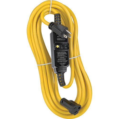 Self-Test Automatic Reset GFCI Cord Set, 120 V, 15 A, 25' Cord Infinity Industrial Services Inc.