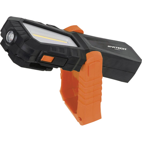 Lampe de travail COB rechargeable avec base pivotante magn&eacute;tique, DEL, 240 lumens, Boîtier en Plastique Infinity Industrial Services Inc.