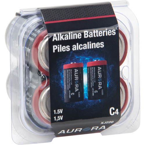 Industrial Alkaline Batteries, C, 1.5 V Infinity Industrial Services Inc.