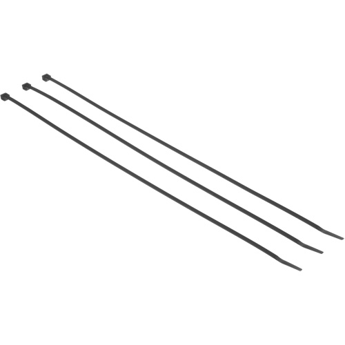 Steel Barb Cable Tie, 7-3/10" Long, 50 lbs. Tensile Strength, Black Infinity Industrial Services Inc.