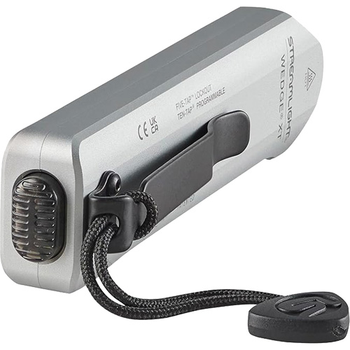 Wedge&reg; Slim Everyday Carry Flashlight, LED, 1000 Lumens, Rechargeable Batteries Infinity Industrial Services Inc.