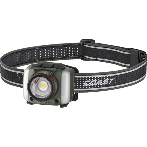 FL97R Tri-Colour Headlamp with Twist Focus & Voice Activation, LED, 830 Lumens, 2 Hrs. Run Time, Rechargeable Batteries Infinity Industrial Services Inc.