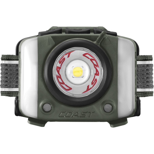 FL97R Tri-Colour Headlamp with Twist Focus & Voice Activation, LED, 830 Lumens, 2 Hrs. Run Time, Rechargeable Batteries Infinity Industrial Services Inc.