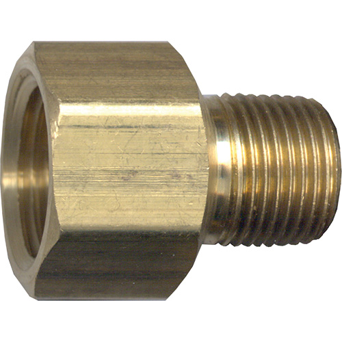 Pipe Adapter, FPT x NPT, 1/4" x 1/8" Dia., Brass Infinity Industrial Services Inc.