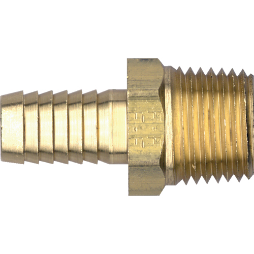 Male Pipe Hose Barb Fitting, Brass Infinity Industrial Services Inc.
