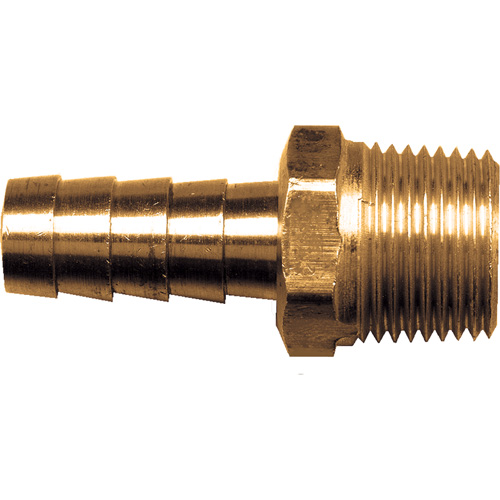 Hose Male Barb Pipe Coupler, Brass, 1/2" Infinity Industrial Services Inc.
