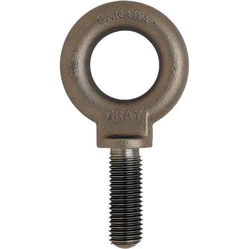 Eye Bolt, 3/4" Dia., 1" L, Uncoated Natural Finish, 650 lbs. (0.325 tons) Capacity Infinity Industrial Services Inc.