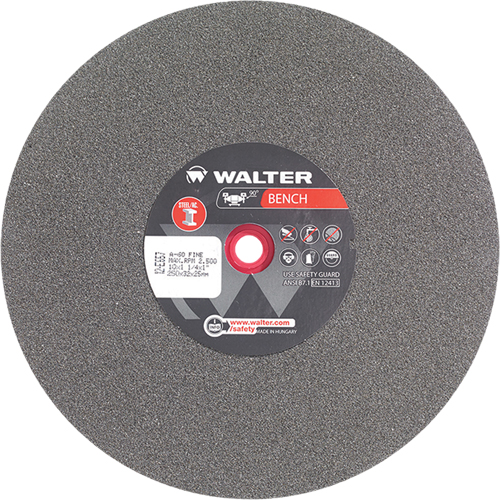 Bench Grinding Wheel, 10" x 1-1/4", 1" Arbor, 1 Infinity Industrial Services Inc.