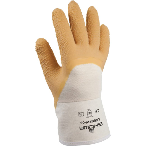 L66NFW General-Purpose Gloves, 8/Small, Rubber Latex Coating, Cotton Shell Infinity Industrial Services Inc.