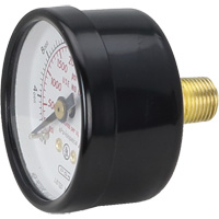 Pressure Gauges, 1-1/2" , 0 - 4000 psi, Back Mount, Analogue Infinity Industrial Services Inc.