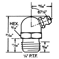 Raccord, Filetage de 1/4" Infinity Industrial Services Inc.