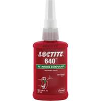 Compos&eacute; de retenue 640 r&eacute;sistance moyenne/haute temp&eacute;rature, 50 ml, Bouteille, Vert Infinity Industrial Services Inc.