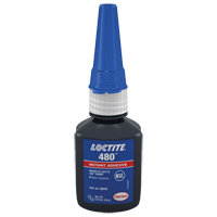480 Instant Adhesive, Black, Tube, 20 g Infinity Industrial Services Inc.