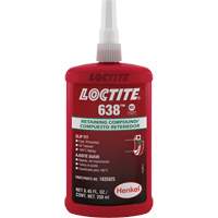 Compos&eacute; de retenue Loctite 638, 250 ml, Bouteille, Vert Infinity Industrial Services Inc.