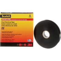 Scotch&reg; Vinyl Electrical Tape, 19 mm (3/4") x 33 m (108'), Black, 10 mils Infinity Industrial Services Inc.