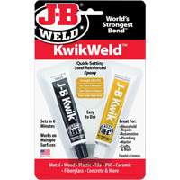 Colle &eacute;poxyde KwikWeld, Deux composants, Tube, 2 oz, Gris Infinity Industrial Services Inc.