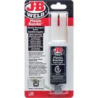Plastic Bonder Adhesive, 25 ml, Syringe, Two-Part, Black Infinity Industrial Services Inc.