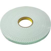 Double-Coated Foam Tape, 33 m (108') L x 18 mm (3/4") W, 62.5 mils, Urethane Infinity Industrial Services Inc.