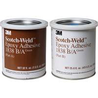 Scotch-Weld Adhesive, 32 fl. oz., Pail, Two-Part, Green Infinity Industrial Services Inc.