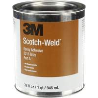 Scotch-Weld Adhesive, 32 fl. oz., Kit, Two-Part, Grey Infinity Industrial Services Inc.