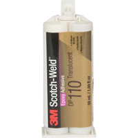 Scotch-Weld Adhesive, 1.64 fl. oz., Dual Cartridge, Two-Part, Clear Infinity Industrial Services Inc.