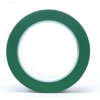 471 Vinyl Tape, 50.8 mm (2") W x 32.9 m (108') L, 5.2 mils, Green Infinity Industrial Services Inc.