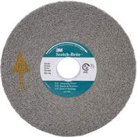 Meule d'&eacute;barbage EXL Scotch-Brite, 6" x 1", Arbre de 1" Infinity Industrial Services Inc.