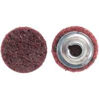 Surface Prep Quick-Change Disc, 1" Dia., Medium Grit, Aluminum Oxide Infinity Industrial Services Inc.