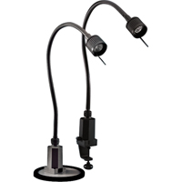 Sunnex Halogen Task Lights, 20 W, 20" Neck, Black Infinity Industrial Services Inc.