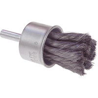 Brosses mont&eacute;es &agrave; fils nou&eacute;s, 1/2" dia., dia. Des fils 0.014, Tige 1/4" Infinity Industrial Services Inc.