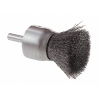 Crimped Wire End Brush, 1", 0.006 Fill Infinity Industrial Services Inc.