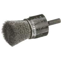 Crimped Wire End Brush, 1", 0.006" Fill Infinity Industrial Services Inc.