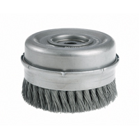 Brosses-boisseau &agrave; fils nou&eacute;s avec bride - Robustes, 4" dia. x 5/8"-11 arbre Infinity Industrial Services Inc.