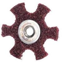 Abrasotex Surface Preparation Star, 4" Dia., Medium Grit, Aluminum Oxide Infinity Industrial Services Inc.