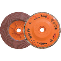 Enduro-Flex Flap Disc, 4-1/2" x 5/8"-11, Type 27, 60 Grit, Zirconia Alumina Infinity Industrial Services Inc.