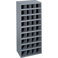 Armoires pour bacs de rangement en acier, 17-7/8" la x 12" p x 42" h, Gris Infinity Industrial Services Inc.