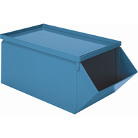 Bacs Stackbins en acier - Couvercle dessus Infinity Industrial Services Inc.