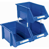 Bac empilable & &agrave; suspendre, 4-13/16" la, 3-3/16" h x 7-1/8" p, Bleu Infinity Industrial Services Inc.