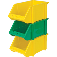 Bac empilable & &agrave; suspendre, 5-7/8" la, 4-11/16" h x 9-13/16" p, Jaune Infinity Industrial Services Inc.