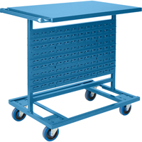 Bin Carts - Cart Only, Double-sided, 24" W x 38-1/2" D x 36-1/2" H Infinity Industrial Services Inc.