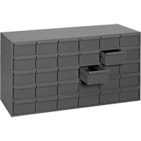 Casiers &agrave; tiroirs industriels, 30 tiroirs, 33-3/4" la x 11-5/8" p x 17-3/4" h, Gris Infinity Industrial Services Inc.