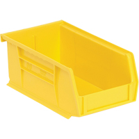 Ultra Stack & Hang Bin, 4-1/8" W x 3" H x 7-3/8" D, Yellow Infinity Industrial Services Inc.