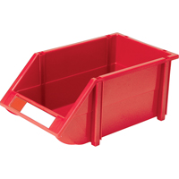 Bac empilable & &agrave; suspendre, 8-3/16" la, 6-3/16" h x 14" p, Rouge Infinity Industrial Services Inc.