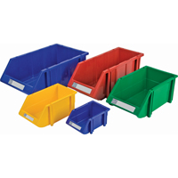Stack & Hang Bin, 7-7/8" W x 7" H x 17-11/16" D, Red Infinity Industrial Services Inc.
