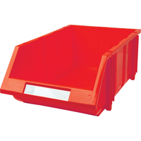Bac empilable & &agrave; suspendre, 11-13/16" la, 7" h x 17-11/16" p, Rouge Infinity Industrial Services Inc.