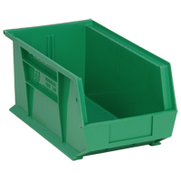 Ultra Stack & Hang Bin, 8-1/4" W x 7" H x 14-3/4" D, Green Infinity Industrial Services Inc.